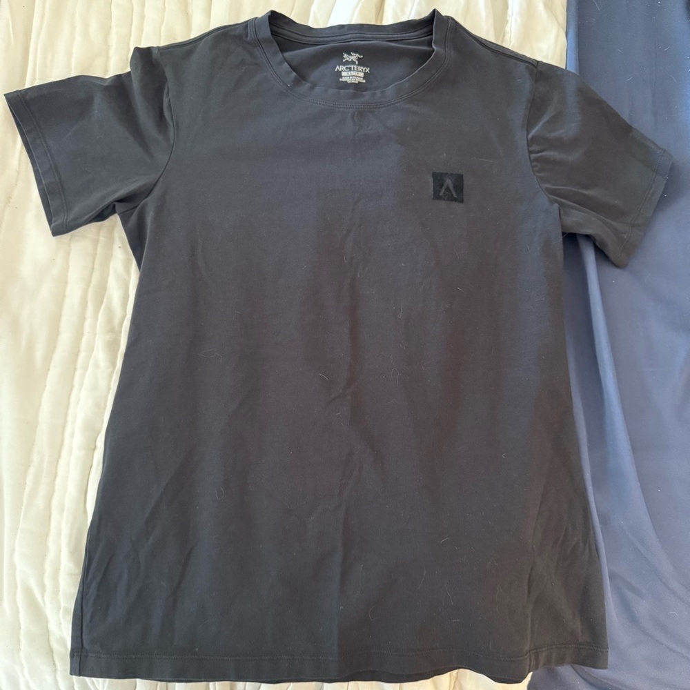 Arc'teryx Black Short-Sleeve Logo Tee